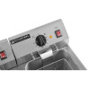 Professionelle Premium Fritteuse 2 x 8 L mit Ablass - Dynasteel