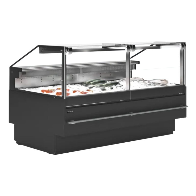 Premium-Service-Vitrine für frischen Fisch - 480 W Premium-Service-Vitrine für frischen Fisch - 480 W