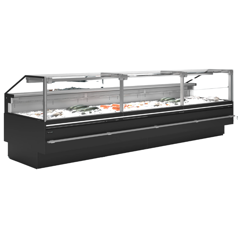 Premium-Service-Vitrine für frischen Fisch - 1000 W