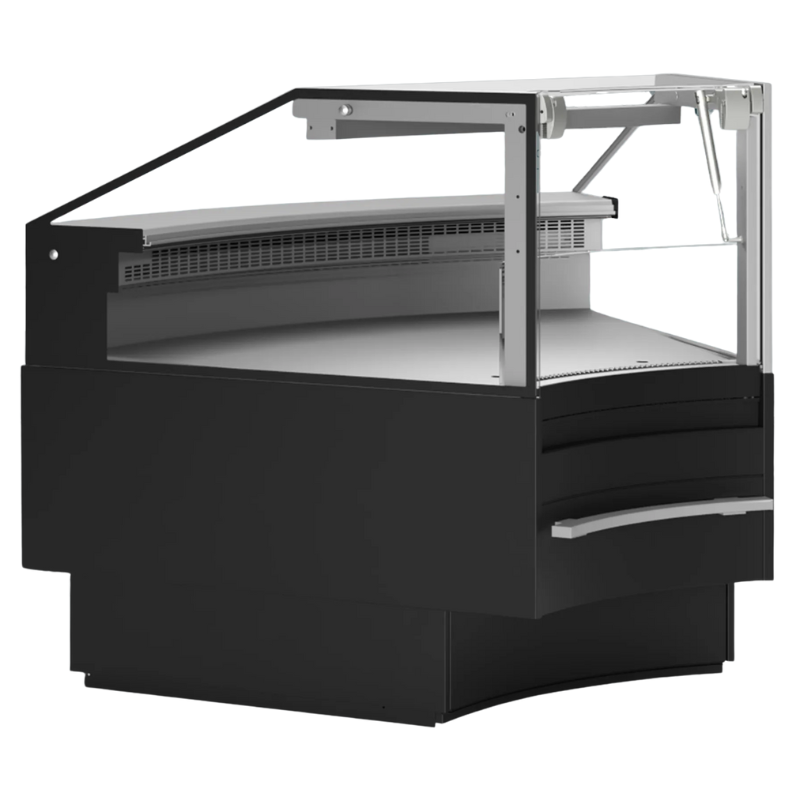 Kühltheke mit 45° Eckmodul - 230 L Kühltheke mit 45° Eckmodul - 230 L
