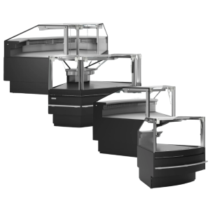 Kühltheke mit Eckmodul 45° - 90 L