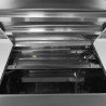 Schwarze Supermarkt-Kühlvitrine - 627 L - TEFCOLD