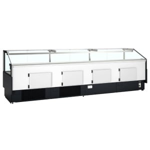 Réfrigérée de Supermarché Noir - 947 L - TEFCOLD