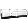 Schwarzer Supermarkt-Kühlschrank - 947 L - TEFCOLD