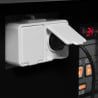 Refrigerated Supermarket Black - 947 L - TEFCOLD