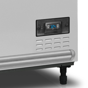 Kühlschrank Gefrierschrank Gebogenes Glasdeckel - Weiß - 584 L - TEFCOLD