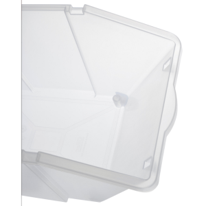 Set aus 3 Zutatenbehältern 30L + Deckel + 4 Räder