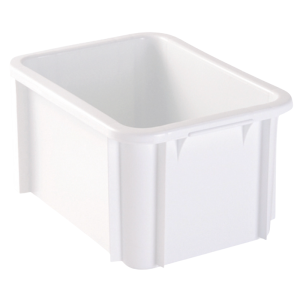 Rechteckiger Behälter 15 L Weiß