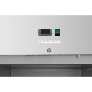 Edelstahl-Tiefkühlschrank GN2/1 - 650 L - Dynasteel