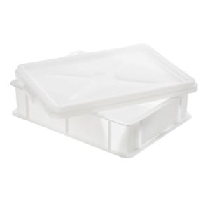 Demi Bac à Pâtons 9L Blanc - 400 x 300 mm - Gilac