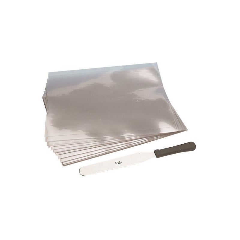 PEBD Gitarrenfolie - 600 x 400 mm - Satz von 10 - Matfer