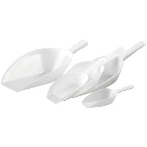 Pelle à Farine Polyéthylène - 187 mm - 0,125 L - Matfer