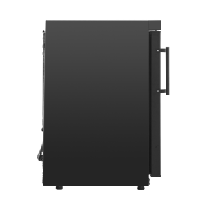 Kühlschrank 200 Liter - Positiv Schwarz - Dynasteel