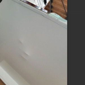 Wandregal aus Edelstahl - L 1500 x T 300 mm - Dynasteel