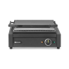 Kontaktgrill - Gerillte Platten - 340 x 235 mm - HENDI
