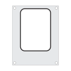 Matrice de Scellage pour Scelleuse Manuelle - 187 x 137 mm - HENDI