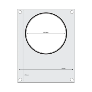 Versiegelungsmatrix für manuelle Versiegelungsmaschine - 1 Rundfach - HENDI