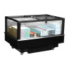 Refrigerator Freezer Black Glass Lid - 320 L - TEFCOLD