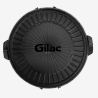 Reusable Round Box - Ø 330 mm - Black - Gilac