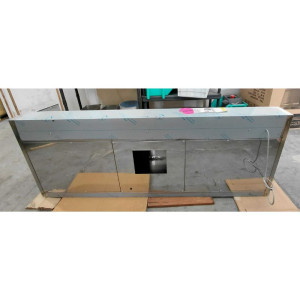 Hotte Snack 700 LED Ohne Motor Länge 1800 Dynasteel