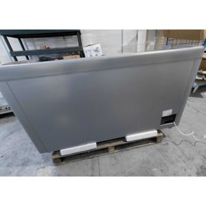 Gefrierschrank Edelstahloptik mit Glasschiebetüren - 500 L - TENSAI