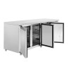 Positive Refrigerated Table Depth 600 - 3 Doors - Dynasteel