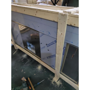 Komplette Snackhaube 900 - Länge 1600 - Motor, LED und Dimmer - Dynasteel