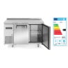 Tiefkühltruhe mit zwei Türen Kitchen Line 220L - Marke HENDI - Fourniresto
