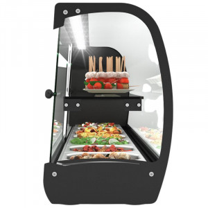 Sushi- und Tapas-Vitrine - SLIM Tapas - GN 1/6 - SAYL