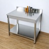 Table Inox Dynasteel : Profondeur 700 mm, Longueur 800 mm