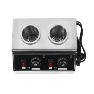 Double Dynasteel Chocolate Warmer - Ideal for Catering Professionals