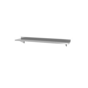 Wandregal mit 2 Halterungen - L 1400 x 300 mm - HENDI