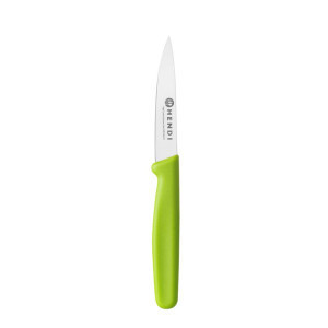 Pointed Peeler Knife Green - Blade 192 mm - HENDI