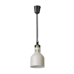Lampe Chauffante Cylindrique Réglable - Blanc  - HENDI