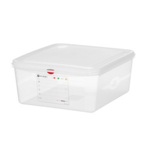 Bac GN 2/3 Transparent in PP - 13.5 L - HENDI