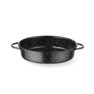 Plat de Cuisson Fuente Émaillé - ø 200 mm - HENDI