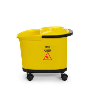 Gelber Wischeimer - 16 L - HENDI
