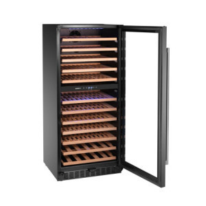 Cave à Vin 2 Zones - 124 bouteilles - HENDI