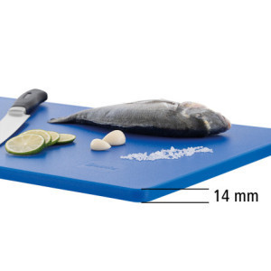 Easy Schneidebrett - GN 1/1 - Blau - Dicke 14 mm - Bartscher