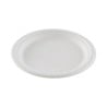 Round Plate - Vegetable Fiber - 230 x 20.6 mm - Pack of 50 - FourniResto