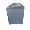 Gefrierschrank Edelstahloptik mit Glasschiebetüren - 500 L - TENSAI