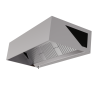 Hotte Cubique 900 Led Sans Moteur - Dynasteel KP 9/12L-LEDB-IMPEX