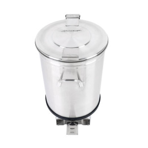 Poubelle Inox avec Pédale - 100 L Reconditionné
