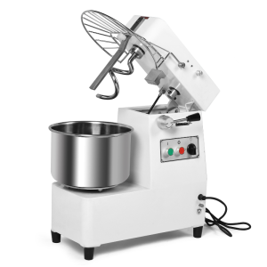 10 L Knetmaschine mit festem Kessel und hochklappbarem Kopf - 1 Geschwindigkeit - Dynasteel