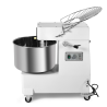 Knetmaschine 50 L mit abnehmbarem Kessel und hochklappbarem Kopf - Variable Geschwindigkeit - Dynasteel