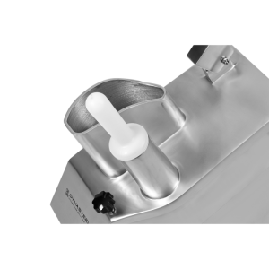 Professioneller Gemüseschneider 550 W — 2 Einfüllöffnungen, Alu