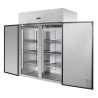 Positive Kühlschrank 1400 L Edelstahl GN 2/1 – 2 Türen