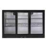 Refrigerated Back Bar 320 L 3 Sliding Glass Doors