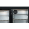 Arrière-Bar Réfrigéré 320 L 3 Portes Vitrées Coulissantes
