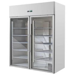 Positive Refrigerated Cabinet 2 Glass Doors GN2/1 - 1400 L